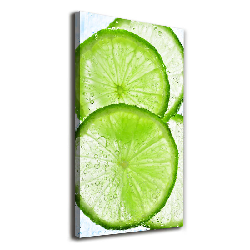 Limonka Under Water - Wrapped Canvas Print