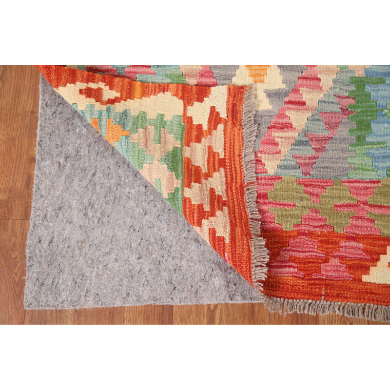 Tapis de couloir géométrique Kilim