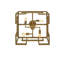 Athens 4 - Light 16" Caged Square / Rectangle Flush Mount-88235187-88235190