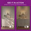 Applique murale 2 lumières Inlight Champagne en satin 14,5 po de large, ampoule non incluse, IN-0442-2-PL