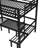 Queen Over Queen Bunk Bed With 3 Pull-out Sections Convertible To Sofa And Guardrails,metal Bunk Beds Frame For Adults,teens,space-saving,silent Design, No Box Spring Needed(black, Queen Over Queen)-1120835828