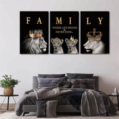 3 Piece Wrapped Canvas Print