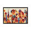 «Joyful Garden», reproduction d'art sur toile tendue-21992161-73795091-73795090