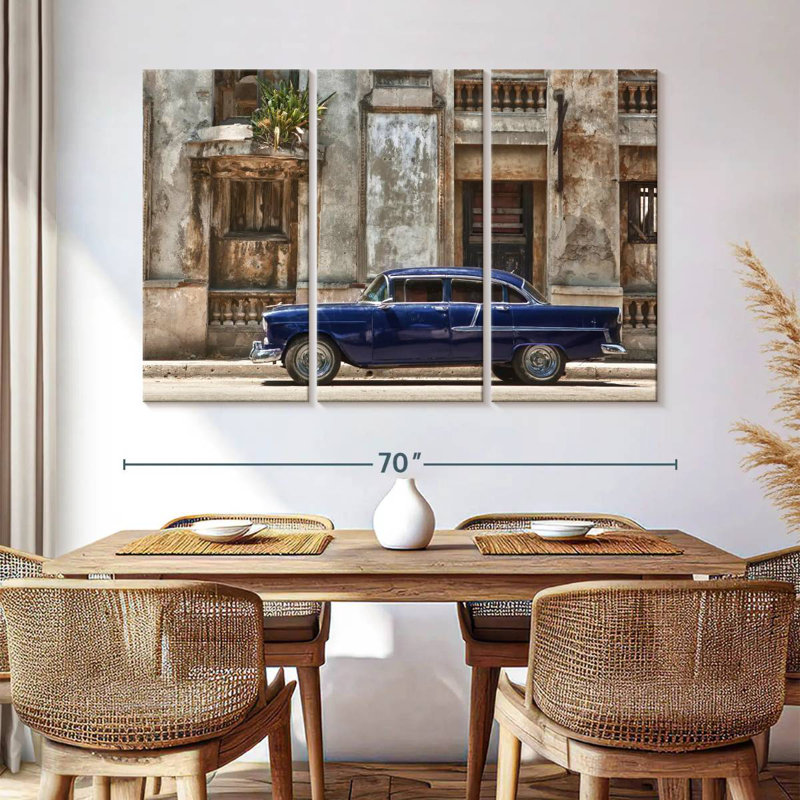Voiture rétro Mehar Havana, H 36 po x l 57 po
