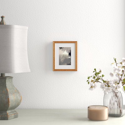 Hilda Wood Beaded Picture Frame with Mat