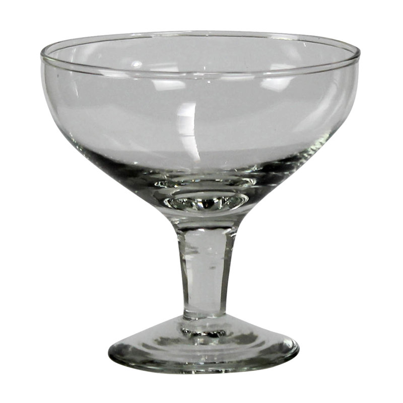 Verre à pied, verre - grande capacité de 4 oz