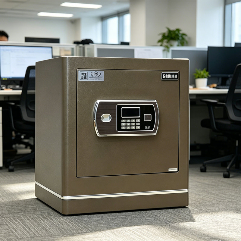 15.75"Home office small password-protected key cabinet