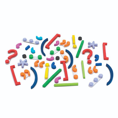 Rainbow Punctuation Marks Magnetic Activities Learning