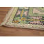 Tapis unique en coton 12 pi 0 po x 9 pi 0 po pêche