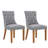 Tufted Upholstered Dining Chairs with Solid Wood Legs-696111902-696111898