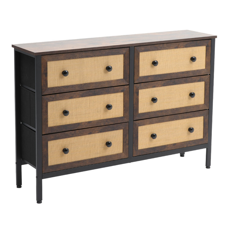 Ansar Steel Rectangle Accent Cabinet