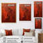 Bittersweet Brushwork I - Abstract Collages Wall Art Prints-2066276967-2066276953
