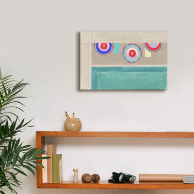  'By The Pool 2' by Cartissi Canvas Wall Art, 18" x 12"