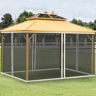 10' X 13' Gazebo Sidewall Replacement Netting, Cream, , Fascinating 10'X13' Canopy Magnificent