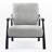 Boucle Accent Lounge Chair Plush Modern Armchair-895453468