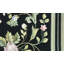 Hand-Knotted High-Quality Black Area Rug