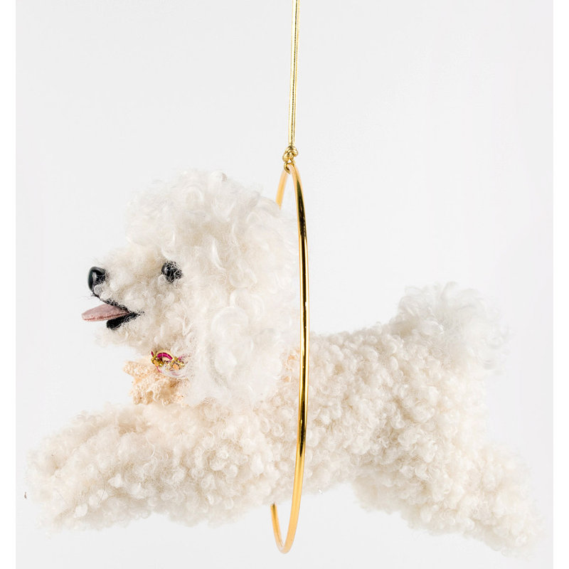 Ornement pour chien de cirque - ensemble de 6 pouces
