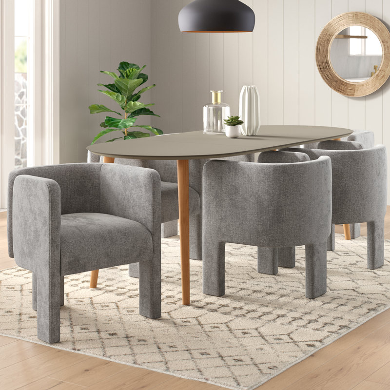 Braien 18.5'' H Upholstered Armchair, Gray