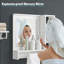 Kerce W 600mm H Recessed Frameless Medicine Cabinet Mirror 2 Adjustable