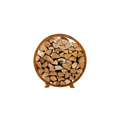 72cm W x 25cm D Metal Log Store