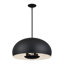 Luminaire suspendu noir 4 lumières Domma-644951550-644951548