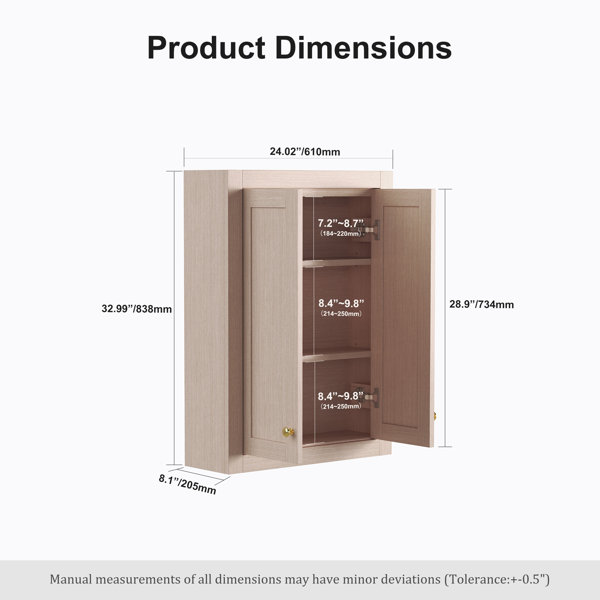 Product Dimensions
