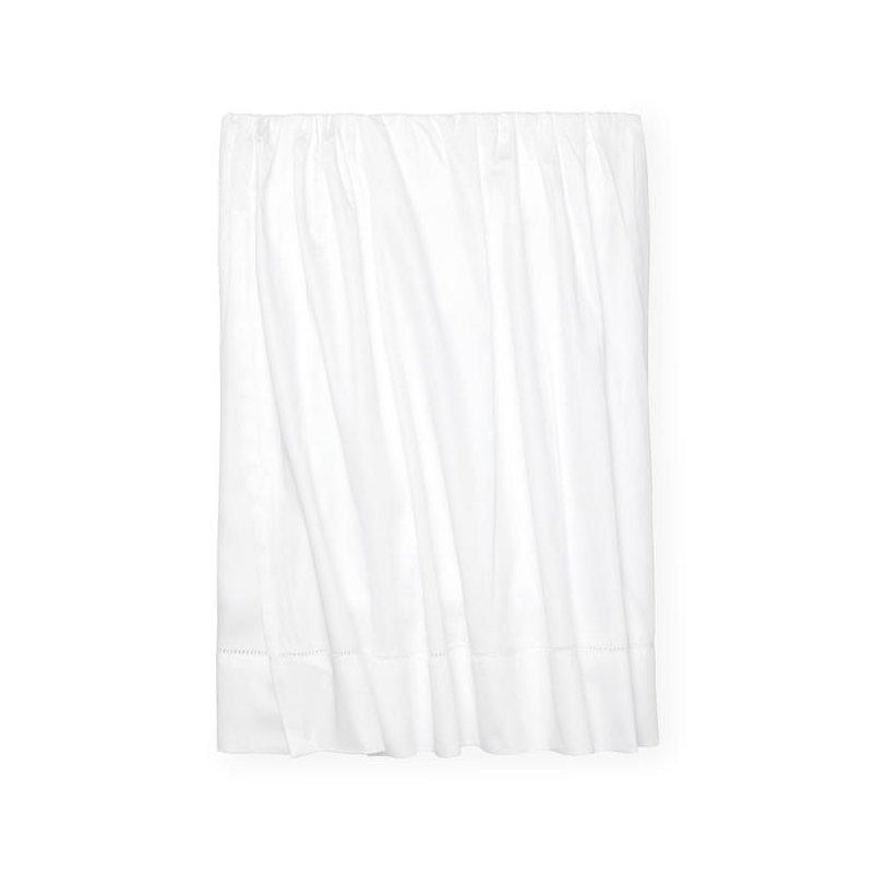 Fiona Ruffled Bed Skirt, Queen, White