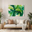 «Lyrical Abstraction 33», art mural en métal vert-1235306550