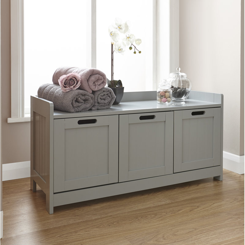 Alton Bathroom Cabinet, Grey