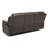 Daria G686-RS Reclining Sofa , DARK BROWN