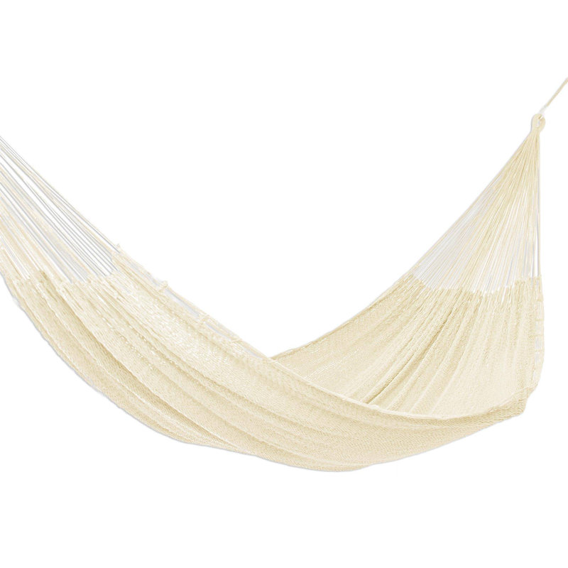 Hamac à barres d'écartement, l 75 po x L 91 po, Ivory