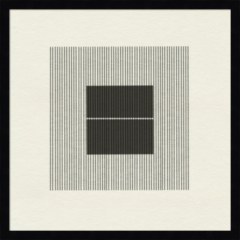 Honoring Matisse Warm by The MIUUS STUDIO, Black, 21" H x 21" W x 1" D