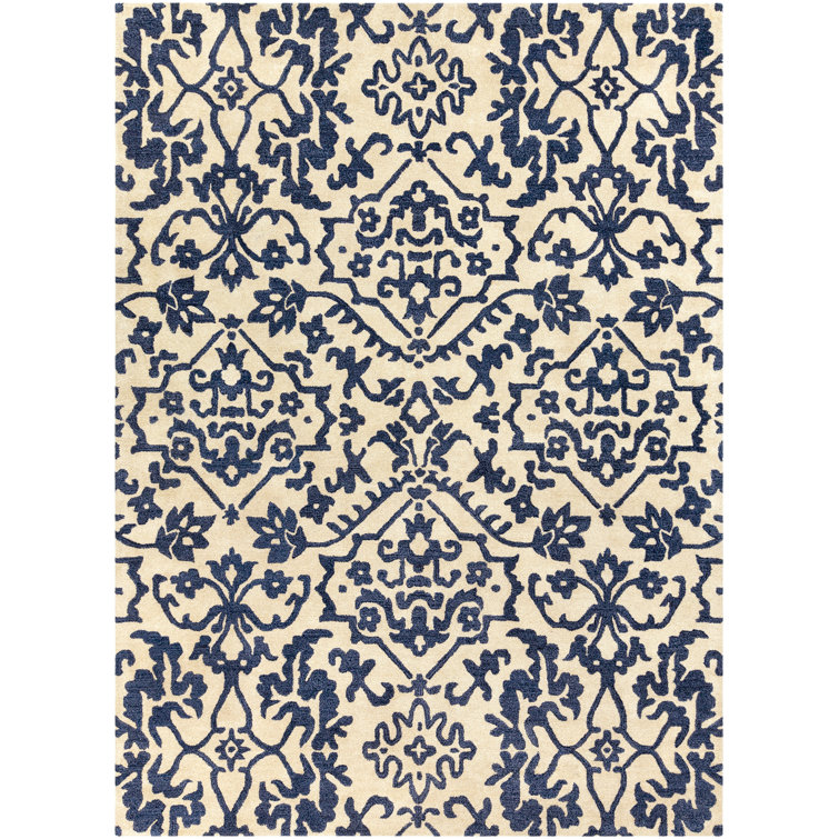 Andy Wool Oriental Indoor Rug