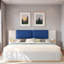 Lit plateforme tapissier avec tablettes-742419364-742419363