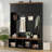 Entryway Hall Tree With Bench And Storage, Farmhouse Wood-Grain Accent, Multi-Functional Organizer For Modern Homes-1821607771
