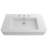BOCCHI Parma 19.69 " Fireclay Rectangular Bathroom Sink and Overflow Hole-90558840-94265169