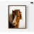 Cadre photo brun simple sans passe-partout