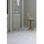 Tapis oriental rectangulaire en chenille / coton tissé à plat en gris tourterelle-86654196