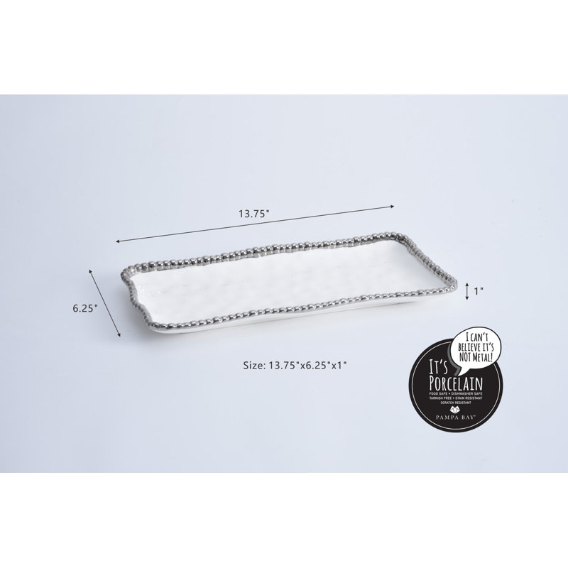 Plateau moyen, H 1,5 po x l 16,25 po x P 6,25 po