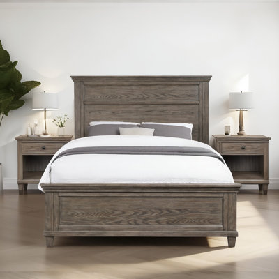 Modern Farmhouse Panel Bed