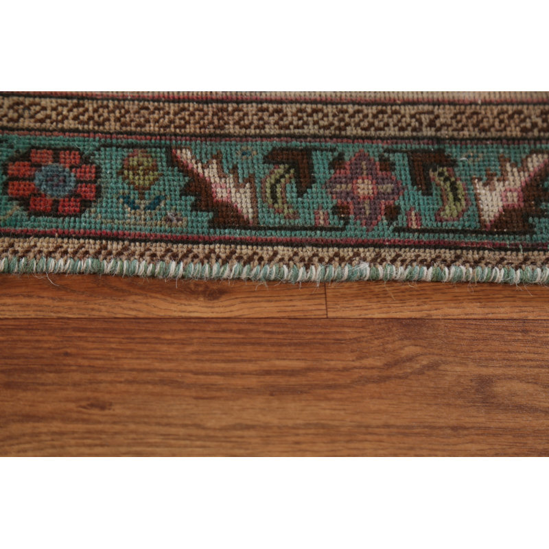 Tapis en laine patiné Tabriz Persian