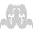 H W D Composite Rosette Applique-32702406