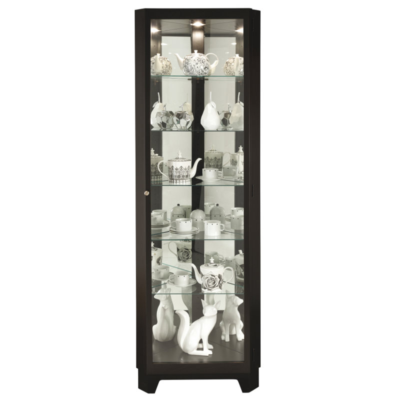 Melissa IV Lighted Curio Cabinet