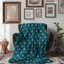 Couverture en sherpa bleu 1 pièce-99724296