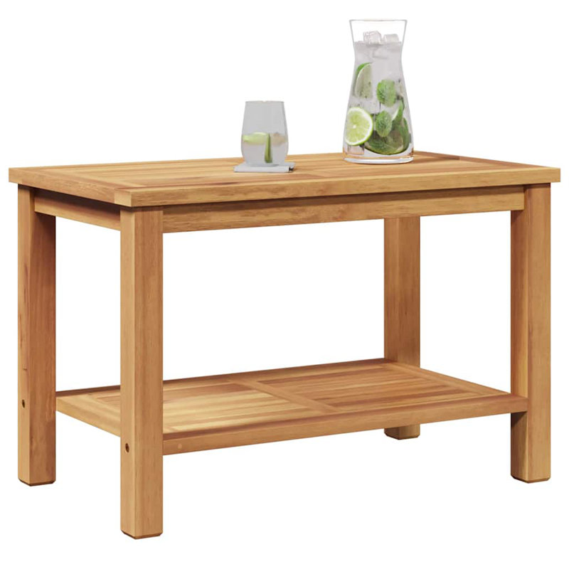 Rectangular Outdoor Coffee Table, 45cm H x 70cm W x 40cm D