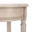 Sessa 15.8" W Round Solid Wood and Manufactured WoodEnd Table -771992329