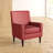 Donham Faux Leather Armchair-1844967107