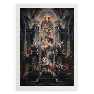 Série Religious - Impression sur toile de qualité supérieure seulement - non encadrée - prête à être accrochée