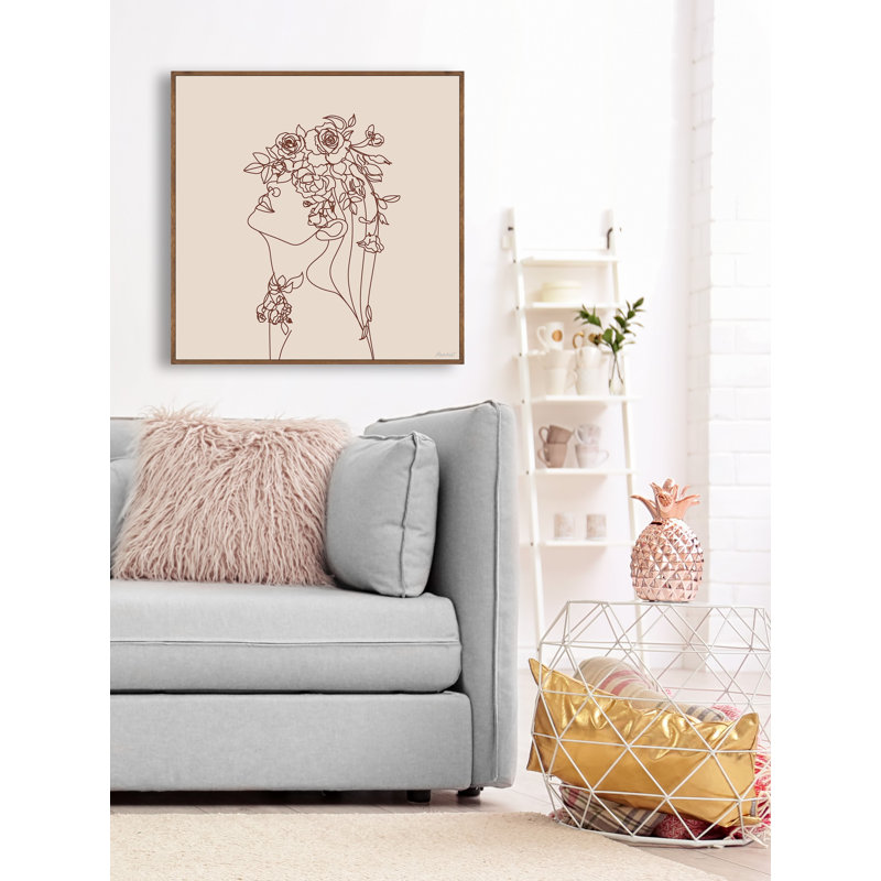 My Desire by Marmont Hill - Painting on Canvas, 81cm H x 81cm W x 3.81cm D
