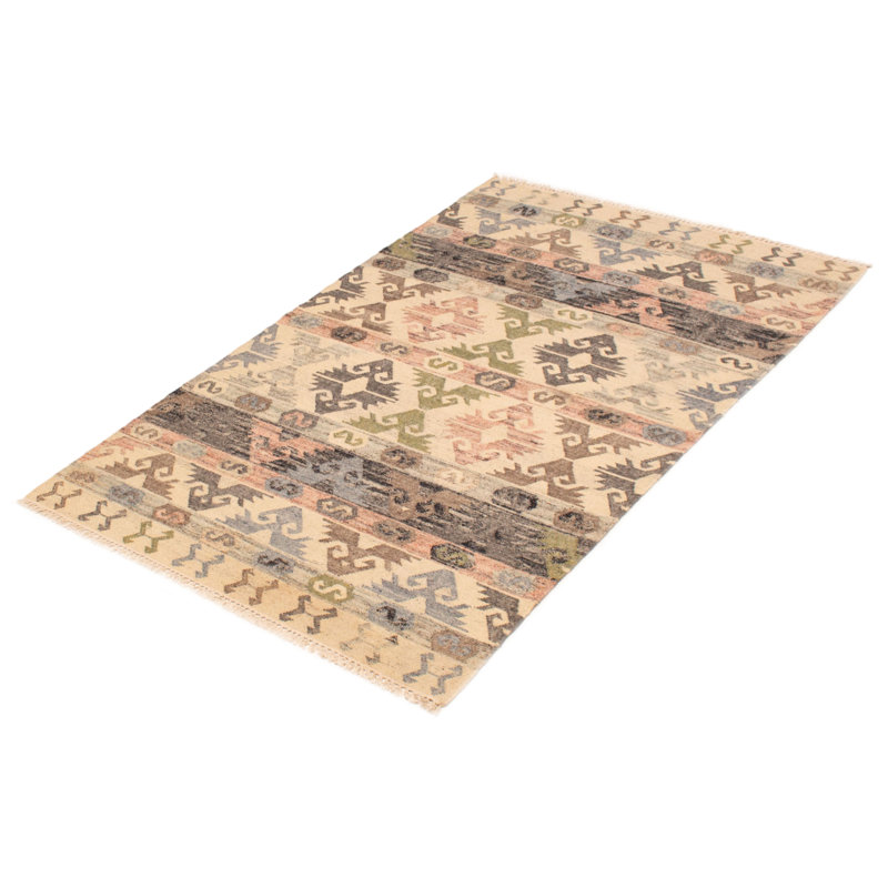 Ankara FW Cream Kilim 5'2" x 8'0"
